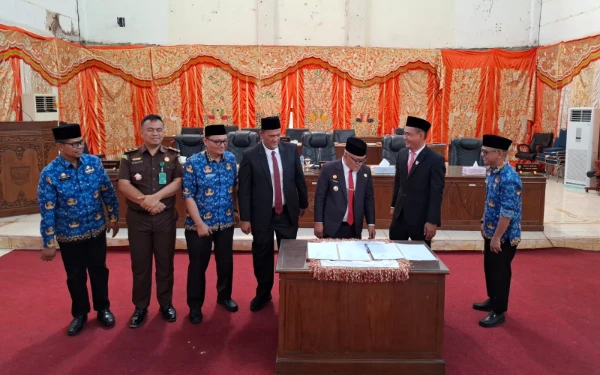 DPRD Pasaman Barat Setujui Ranperda Pertanggungjawaban APBD 2024