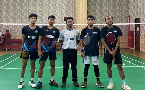 Thumbnail Mahasiswa Unisma Raih Pengalaman Berharga di Kejuaraan Bulu Tangkis Pomprov Jatim III