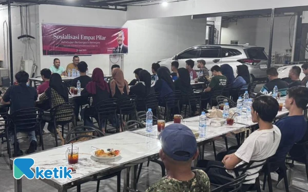 Thumbnail Berita - Jamaluddin Idham, Anggota DPR RI Sosialisasi Empat Pilar Kebangsaan di Bumi Teuku Umar