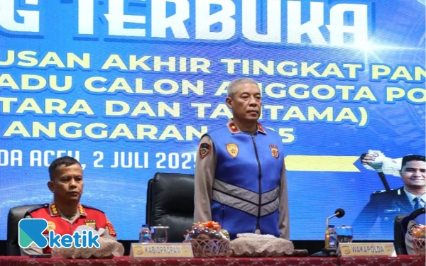 Thumbnail Berita - Wakapolda Aceh Pimpin Sidang Kelulusan Calon Akpol, Bintara, dan Tamtama Tahun 2025