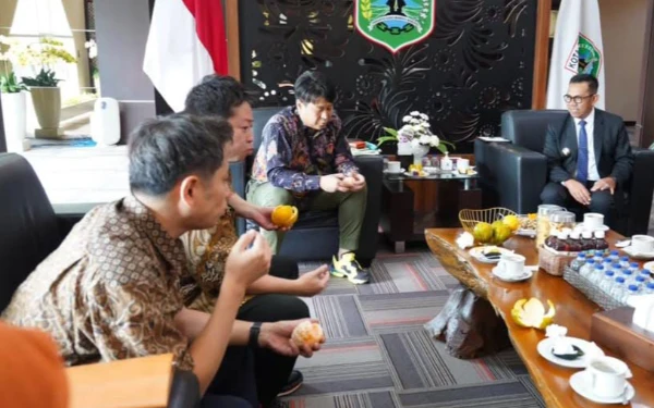 Thumbnail Pemkot Batu Jalin Kerjasama Pertanian dengan Shimonoseki City University Jepang