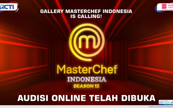 Thumbnail Audisi MasterChef Indonesia Season 13 Resmi Dibuka, Buruan Daftar!