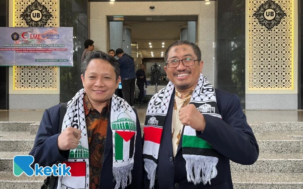 Thumbnail Berbekal Peralatan Medis, Dua Dokter UB Berangkat ke Gaza Bawa Misi Kemanusiaan