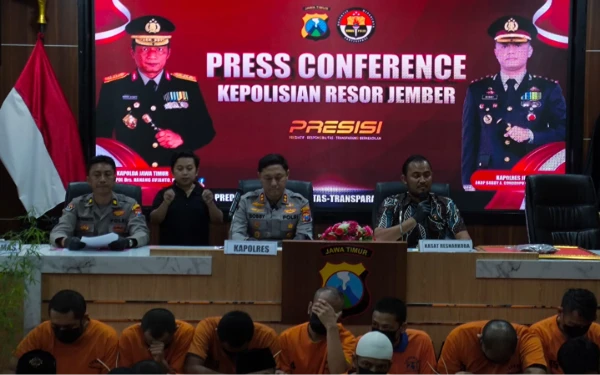 Edarkan Narkoba, Pria asal Jember Ini Libatkan Istri