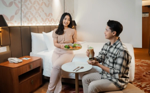 Thumbnail Atria Hotel Malang Hadirkan Motif Batik Kawung Kopi, Padukan Lokalitas dan Modernitas