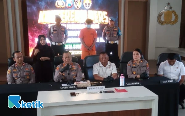 Thumbnail Ingin Gaya Pakai Motor Sport Tapi Bokek, Warga Mojokerto Ditangkap Polisi