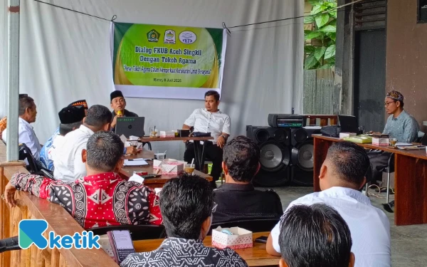 Thumbnail Berita - Jalin Komunikasi Antar Tokoh Agama, FKUB Aceh Singkil Gelar Dialog