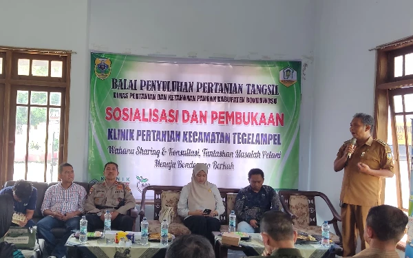 Thumbnail Perkuat Sektor Pertanian, Pemkab Bondowoso Resmikan Klinik Pertanian di Tegalampel