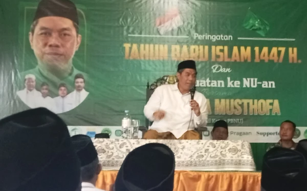 Thumbnail Berita - Hadiri Pengajian MWC NU Pragaan Sumenep, Ini Pesan dari Wakil Ketua PBNU KH Zulfa Mustafa