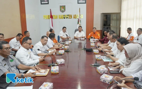 Thumbnail Pimpin Rakor TRC PB, Wabup Asahan Rianto Tegaskan Kesiapsiagaan Hadapi Bencana