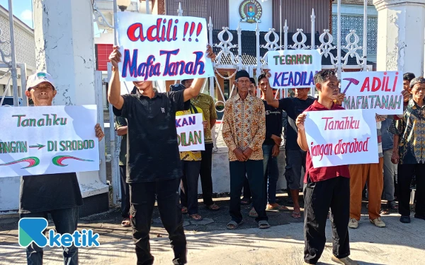 Warga Bulupayung Geruduk DPRD Cilacap, Tuntut Penyelesaian Sengketa Lahan 3 Hektare