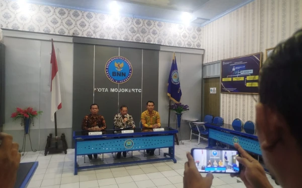 Thumbnail Berita - Kota Mojokerto Raih Dua Penghargaan Nasional dari BNN RI, Bukti Komitmen Perangi Narkoba