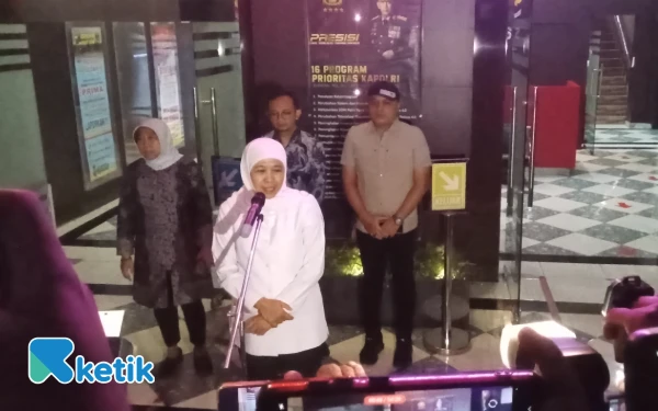 Thumbnail Khofifah Bantu KPK Lengkapi Data Tambahan Kasus Dana Hibah