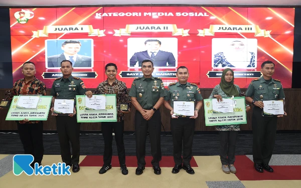 Thumbnail Dandim 0732/Sleman Raih Juara I Lomba Karya Jurnalistik TMMD Ke-124