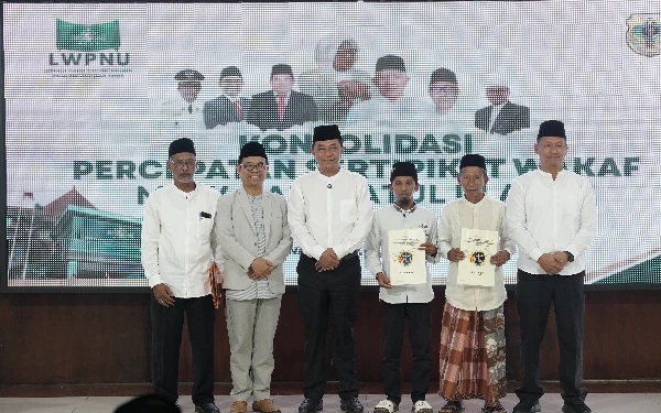Thumbnail Berita - Pemkab Bondowoso Inisiasi Langkah Nyata Sertifikasi Tanah Wakaf NU Lewat Forum Konsolidasi