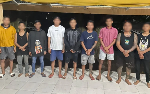 Thumbnail Berita - Tawuran di Biliar Royal Shoot Bitung, 14 Orang Diamankan Polisi