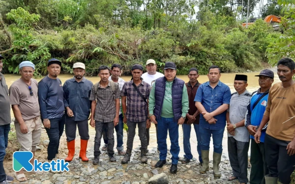 TRK Tinjau Perbatasan, Minta Gubernur Aceh Bangun Jembatan Penghubung Nagan Raya-Aceh Barat