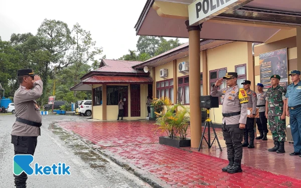 Thumbnail Berita - Polres Simeulue Gelar Apel Pasukan Operasi Patuh Seulawah 2025