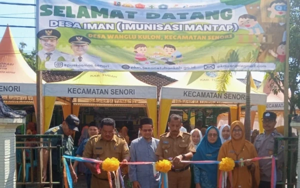 Thumbnail Berita - Tingkatkan Kesadaran Imunisasi, Desa Wanglu Kulon di Tuban Luncurkan Desa Iman