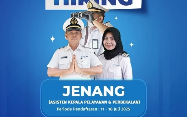 Thumbnail Berita - PT PELNI Buka Rekrutmen Posisi Jenang, Terbuka untuk Fresh Graduate