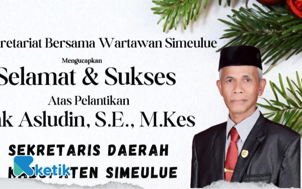 Thumbnail Berita - Sekber Wartawan Simeulue Ucapkan Selamat kepada Asludin yang Dilantik Sebagai Sekda Difinitif