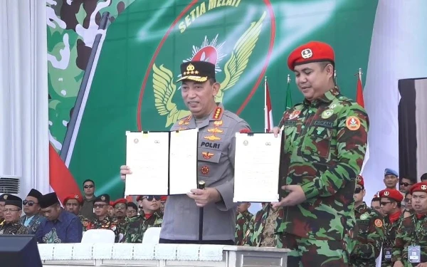 Thumbnail Polri dan Pemuda Muhammadiyah Bersinergi Wujudkan Ketahanan Pangan Nasional