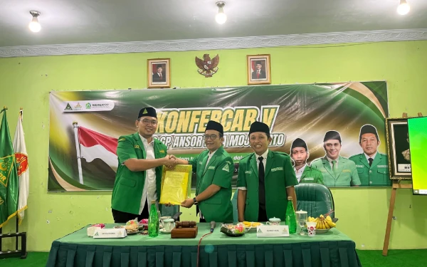 Thumbnail Berita - Terpilih Secara Aklamasi, Rambo Garudo Pimpin GP Ansor Kota Mojokerto
