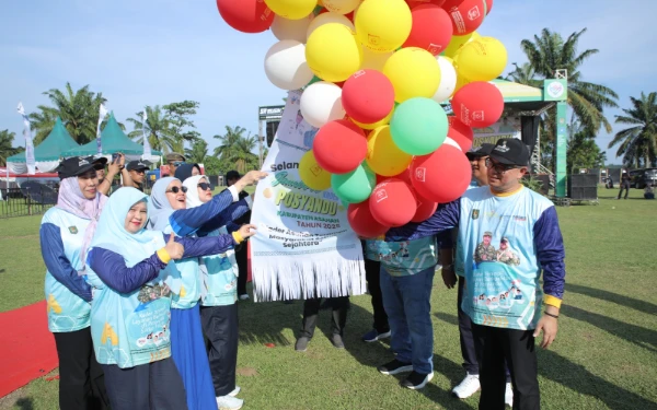 Thumbnail Jambore Jadi Agenda Resmi Tahunan, Bupati Asahan Apresiasi Kader Posyandu