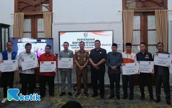 Thumbnail Berita - Pemkab Cilacap Gelontorkan Rp2,6 Miliar Bantuan Keuangan untuk Partai Politik
