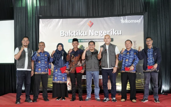 Thumbnail Berita - Berdayakan dan Akselerasikan Digitalisasi Desa, Telkomsel Hadirkan Program Baktiku Negeriku 2025 di Pacitan