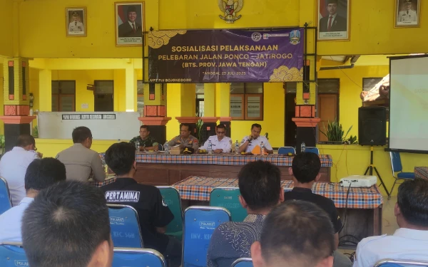 Thumbnail Berita - Pelebaran Jalan Ponco-Jatirogo Tuban Dimulai Agustus 2025, Anggaran Rp12 Miliar