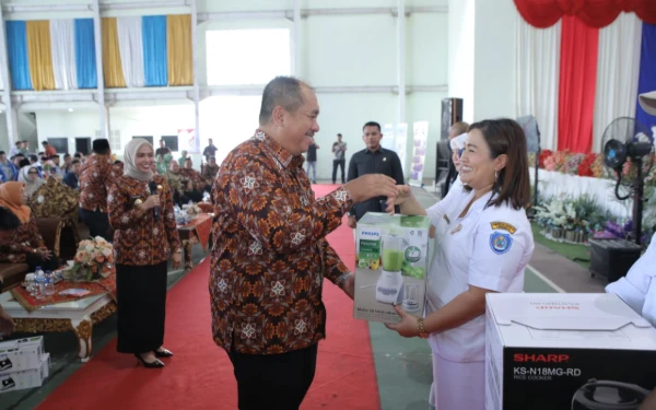 Thumbnail Peringatan Harganas, Pemkab Asahan Raih Juara 1 Update Data Duta GenRe