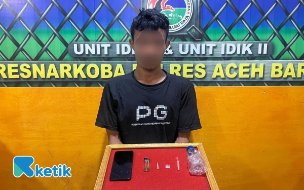 Thumbnail Berita - Pemuda Desa Kayee Aceh Tangkap Pengguna Sabu, Polres Abdya Beri Apresiasi