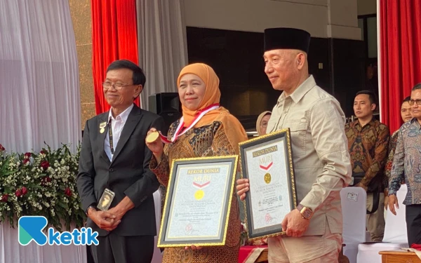 Thumbnail WOW! Jutaan Indigofera Ditanam Serentak, HKTI Jatim Raih MURI