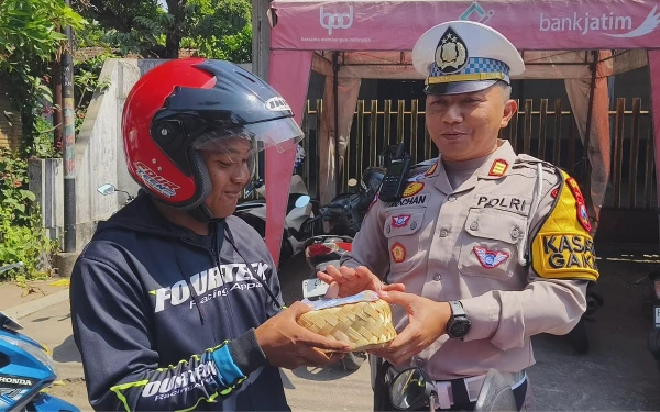 Thumbnail Sosialisasi Operasi Patuh Semeru 2025, Satlantas Polres Bondowoso Angkat Kearifan lokal