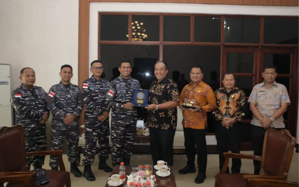 Thumbnail Bupati Asahan dan Danlanal TBA Perkuat Sinergi Jaga Keamanan Perairan