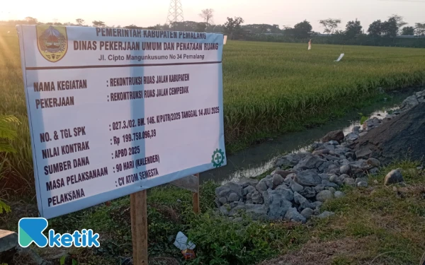 Thumbnail Berita - Sejumlah Proyek Infrastruktur Pemalang Disorot, LSM Gempar Siap Laporkan ke BPKP