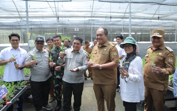 Thumbnail Bupati Asahan Dampingi Plt Dirjen Perkebunan Kementan RI Tinjau Lokasi Cetak Sawah di Silo Bonto