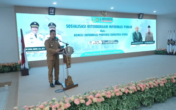 Thumbnail Berita - Buka Sosialisi Keterbukaan Informasi Publik, Ini Pesan Wakil Bupati Asahan
