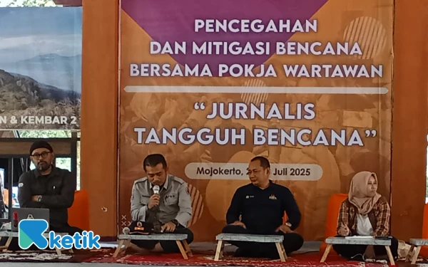 Thumbnail Berita - Jurnalis Tangguh Bencana Binaan BPBD Jatim Diharap Jadi Agen Perubahan Pelestarian Lingkungan