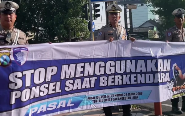 Thumbnail Polrestabes Surabaya Catat 15.176 Pelanggaran Selama Operasi Patuh Semeru 2025, Ini yang Paling Dominan