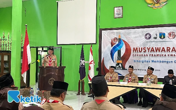 Thumbnail Pimpinan Kwarda Jatim Kiagus Firdaus Buka Muscab Kwarcab Kota Malang, Tekankan Pramuka Produktif 1 Gudep 1 Wirausaha