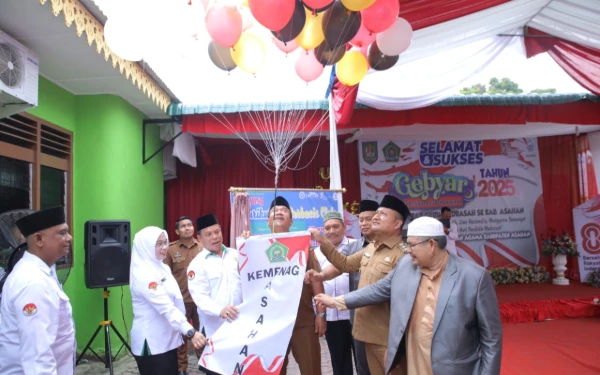 Sambut HUT ke-80 RI, Kemenag Kabupaten Asahan Gelar Gebyar Festival Lagu Kebangsaan