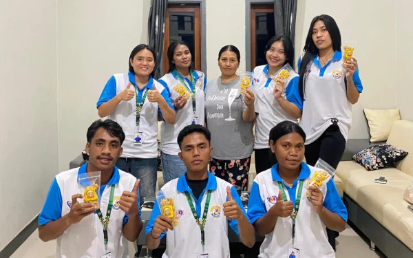 Thumbnail Mahasiswa Unitri Malang Bantu UMKM Desa Mulyorejo Tingkatkan Promosi Digital