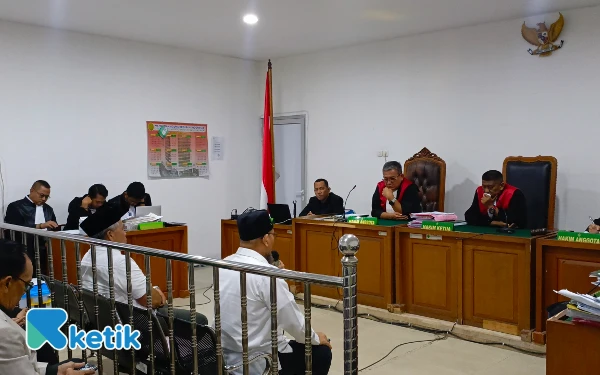 Thumbnail Sidang Kasus Korupsi Lahan Tol Betung-Jambi, Dua Terdakwa Saling Bersaksi Bongkar Pemalsuan Dokumen