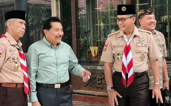 Thumbnail Diskusi dengan Ketua Kwarnas Budi Waseso, Hendropriyono Dukung Revitalisasi Pramuka untuk Gen Z