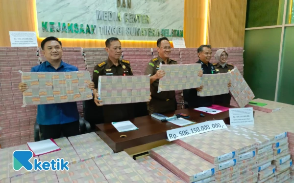 Thumbnail Kejati Sumsel Sita Uang Rp506 Miliar dalam Kasus Korupsi BRI dan Dua Perusahaan