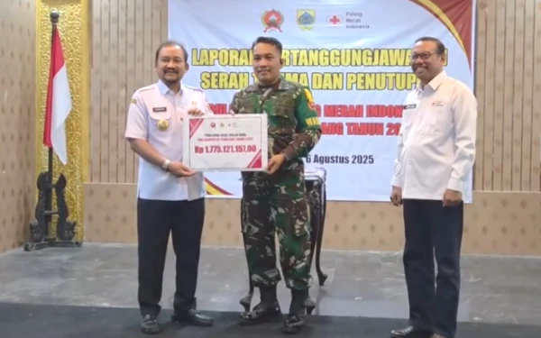 Thumbnail Berita - Tutup Bulan Dana 2025, PMI Pemalang Kantongi Donasi Rp1,77 Miliar