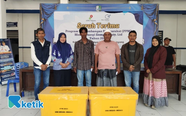 Thumbnail Dukung Kesejahteraan Nelayan Banyuanyar, Medco Energi Sampang Salurkan Bantuan Box Pendingin Ikan