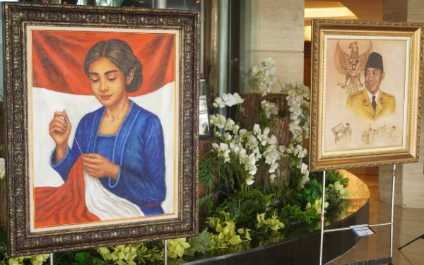 Thumbnail Indahnya 20 Lukisan Bertema Kemerdekaan, Emil Dardak Dibuat Kagum